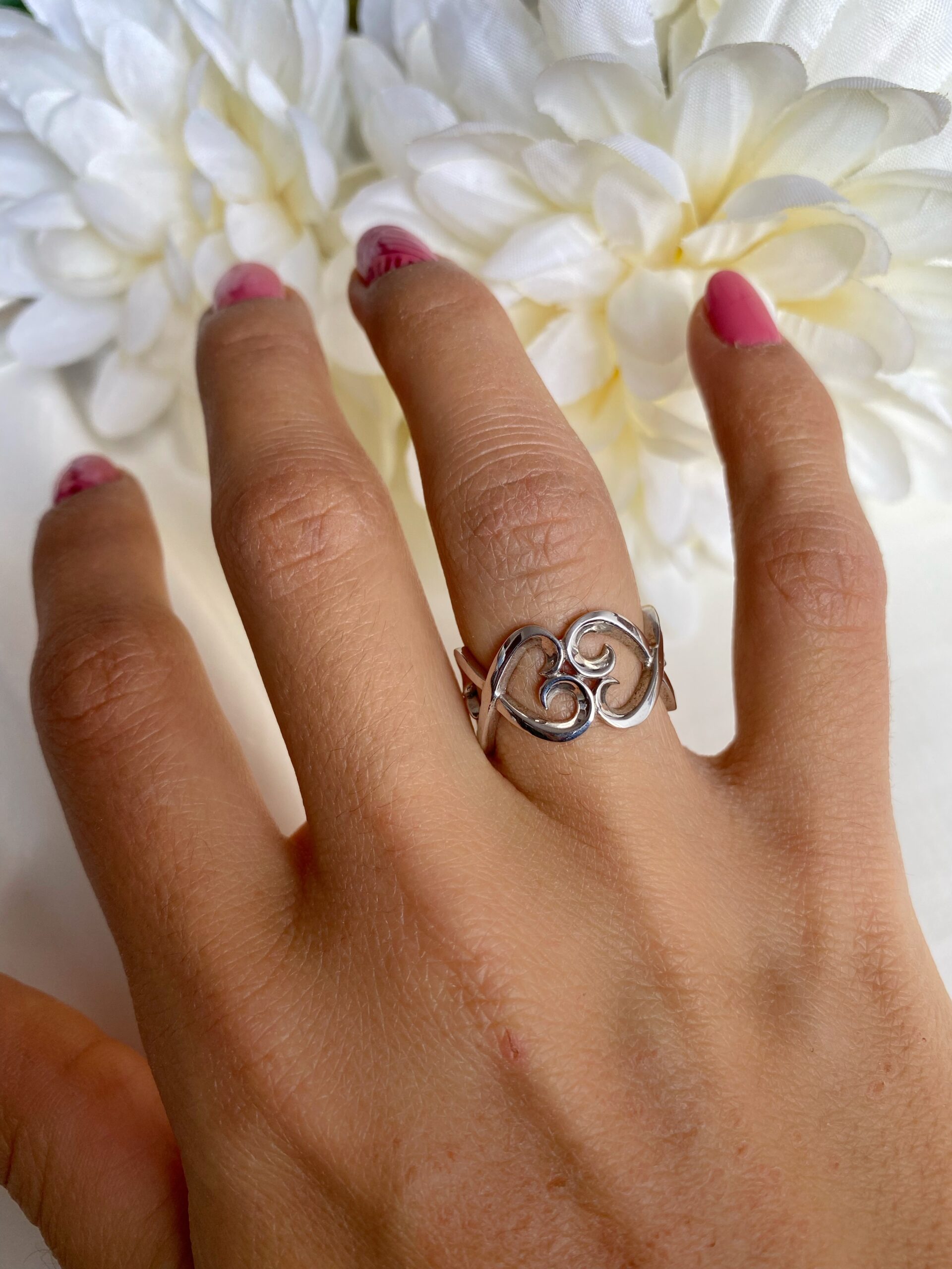 Anillo corazones online